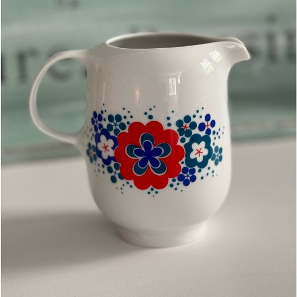 Alfoldi Porcelain Other - MCM Vintage Hungarian Creamer Pitcher Flower Vase